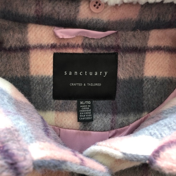 Sanctuary Women’s Faux Fur Jacket - NWT size XL - Picture 4 of 8